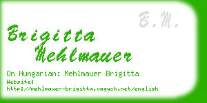 brigitta mehlmauer business card